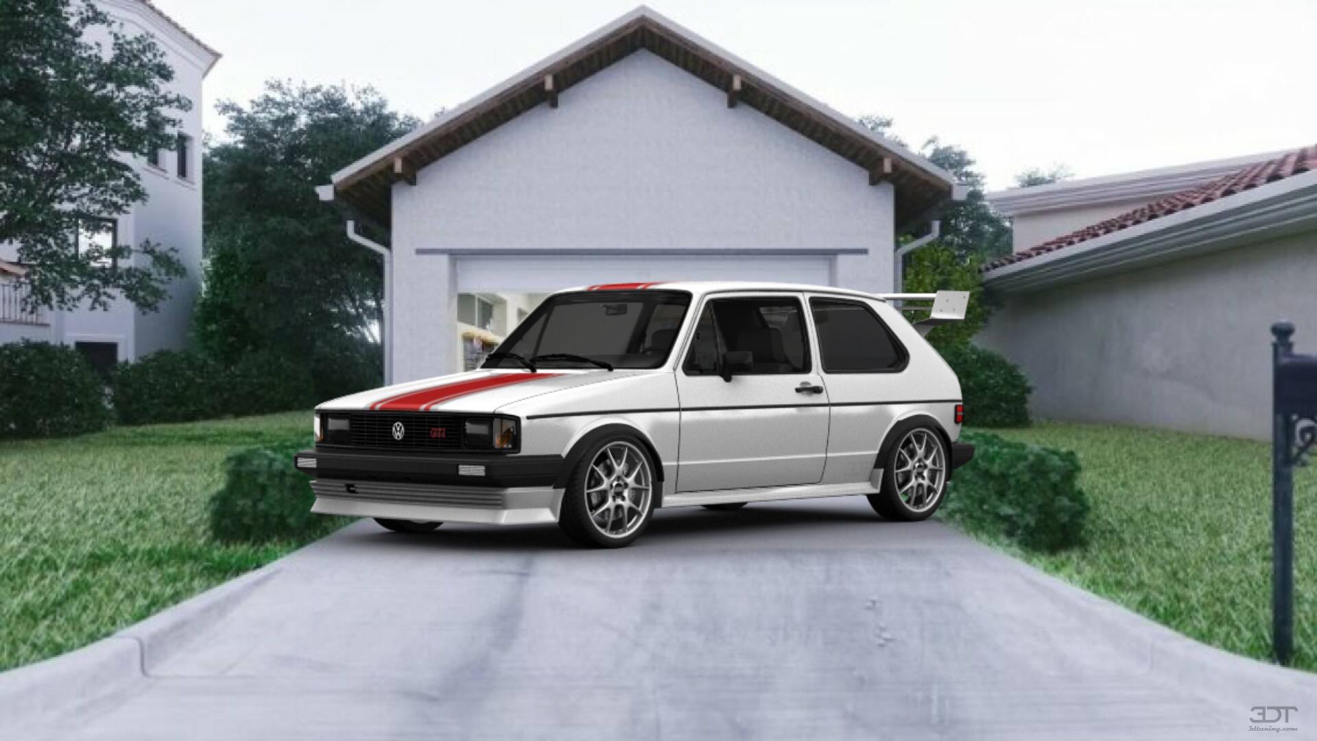 Volkswagen Rabbit GTI Mk1 3 Door Hatchback 1984 tuning