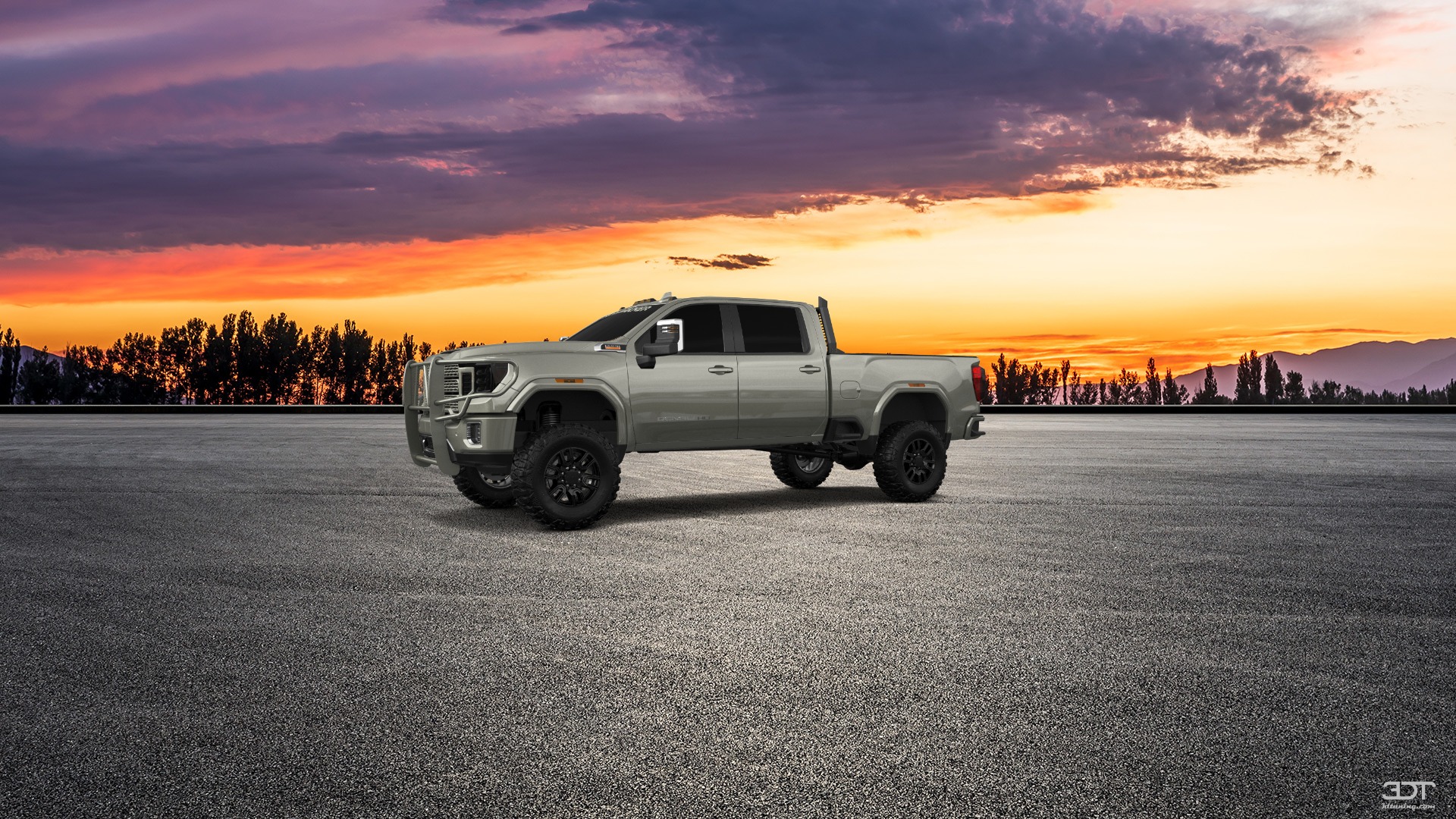 GMC Sierra 2500 HD 4 Door pickup truck 2020 tuning