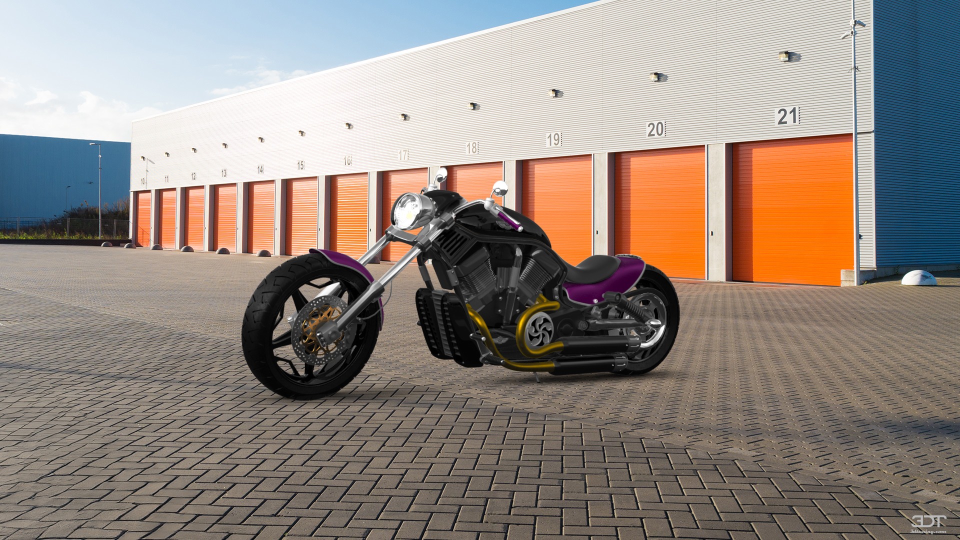 Harley-Davidson Custom Chopper Cruiser 2011 tuning