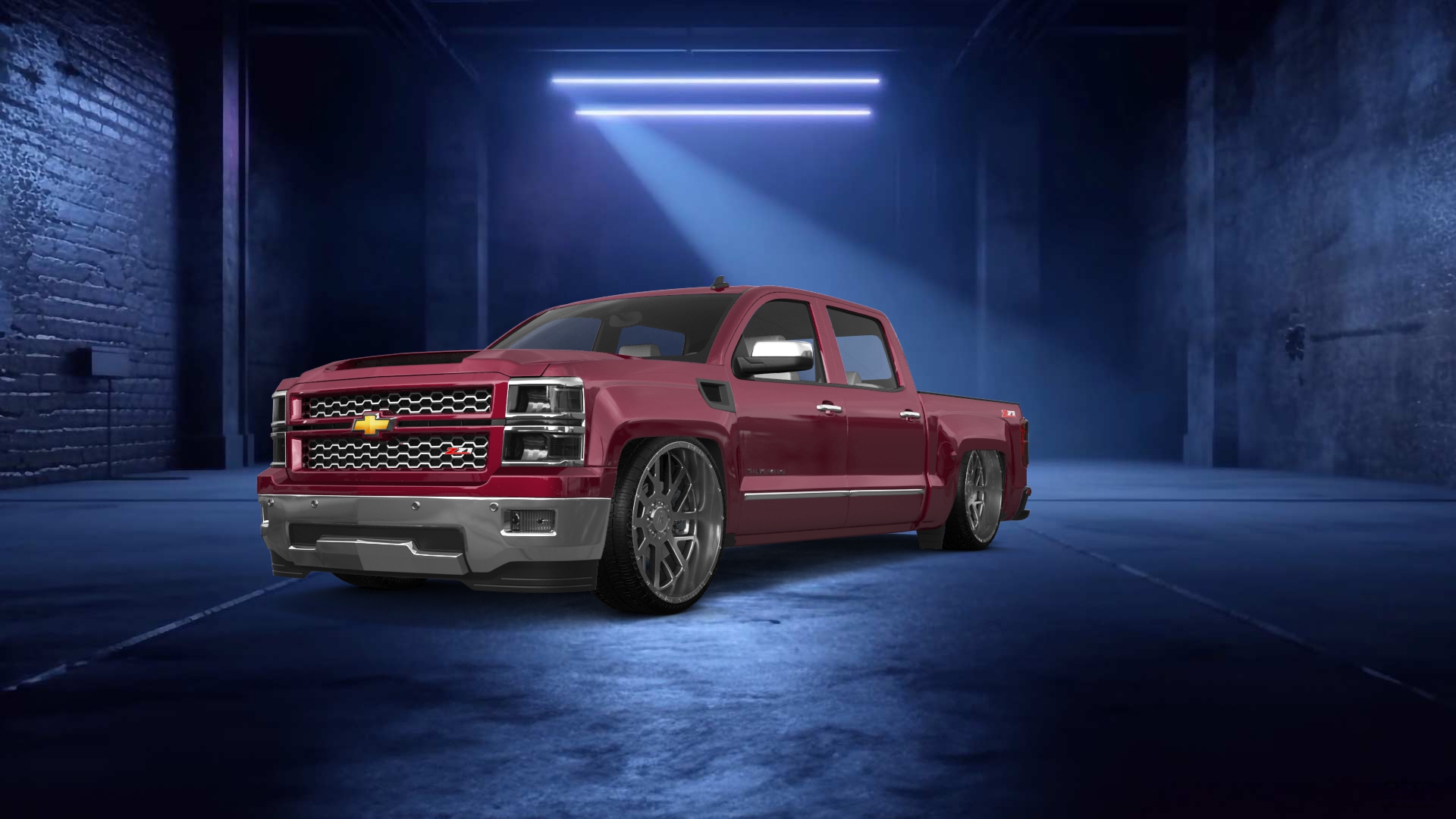 Chevrolet Silverado 1500 4 Door pickup truck 2014 tuning