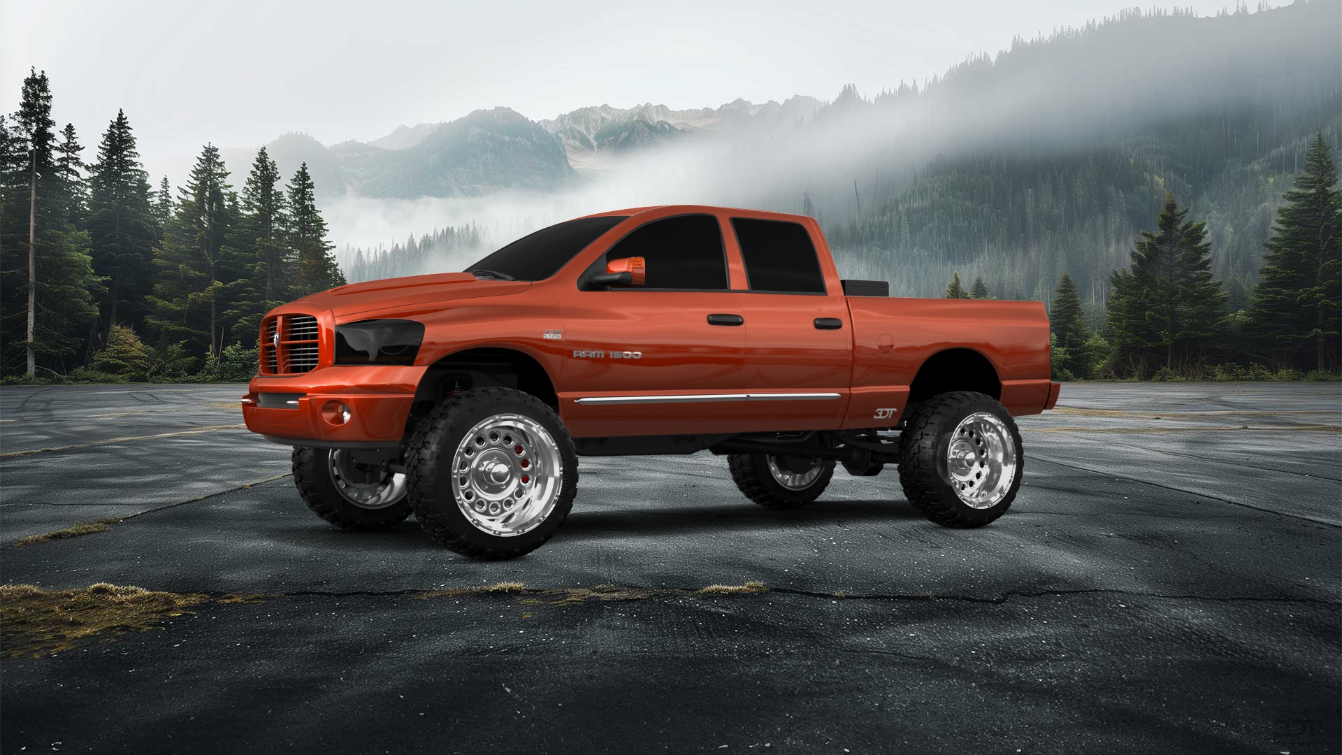 Dodge Ram 1500 Quad-Cab 4 Door pickup truck 2006 Images