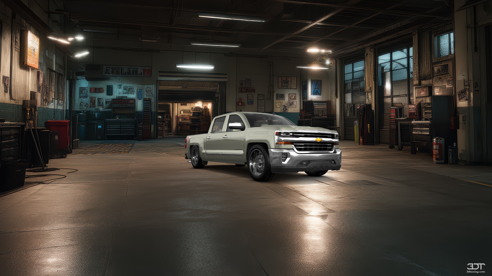 Chevrolet Silverado 1500 4 Door pickup truck 2016 tuning