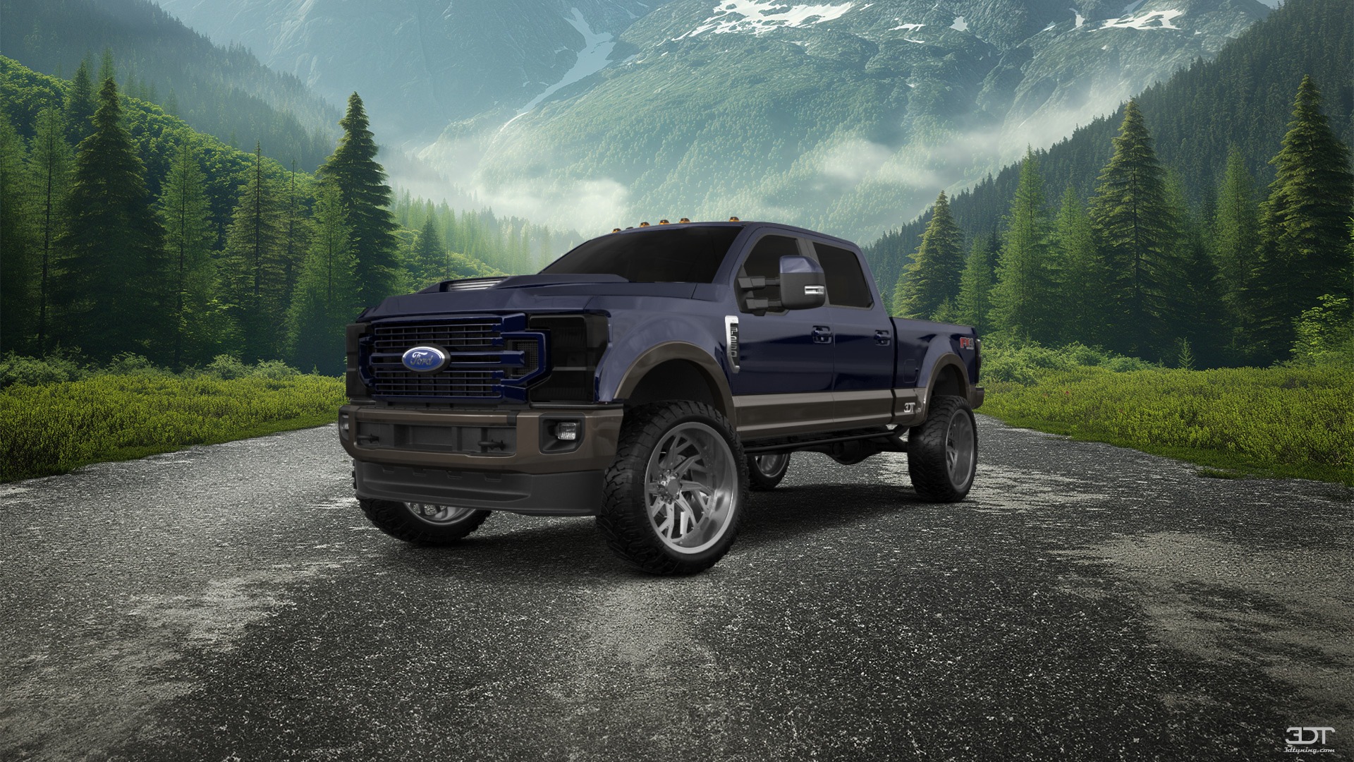 Ford F-250 4 Door pickup truck 2021
