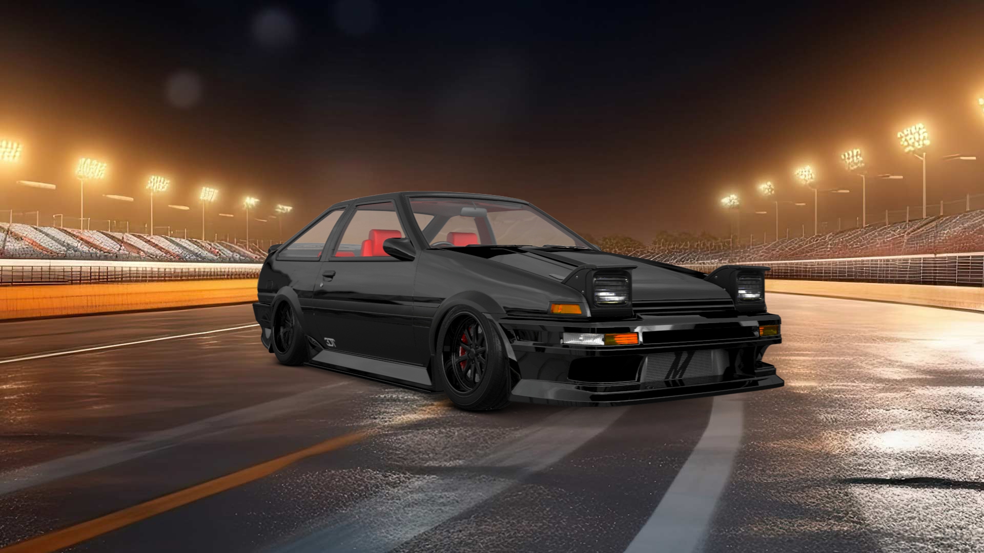 Toyota AE86 3 Door Hatchback 1985 tuning