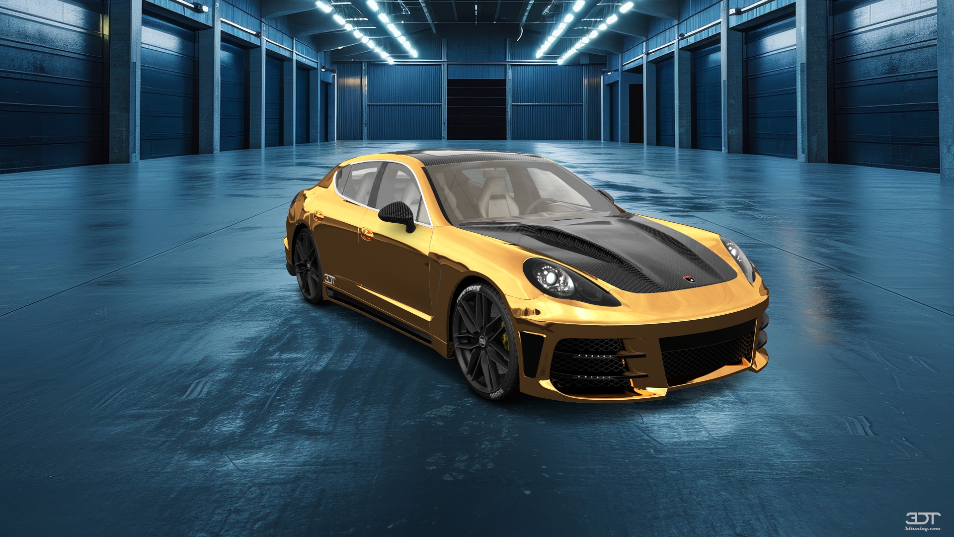 Porsche Panamera 4 door fastback saloon 2011 tuning