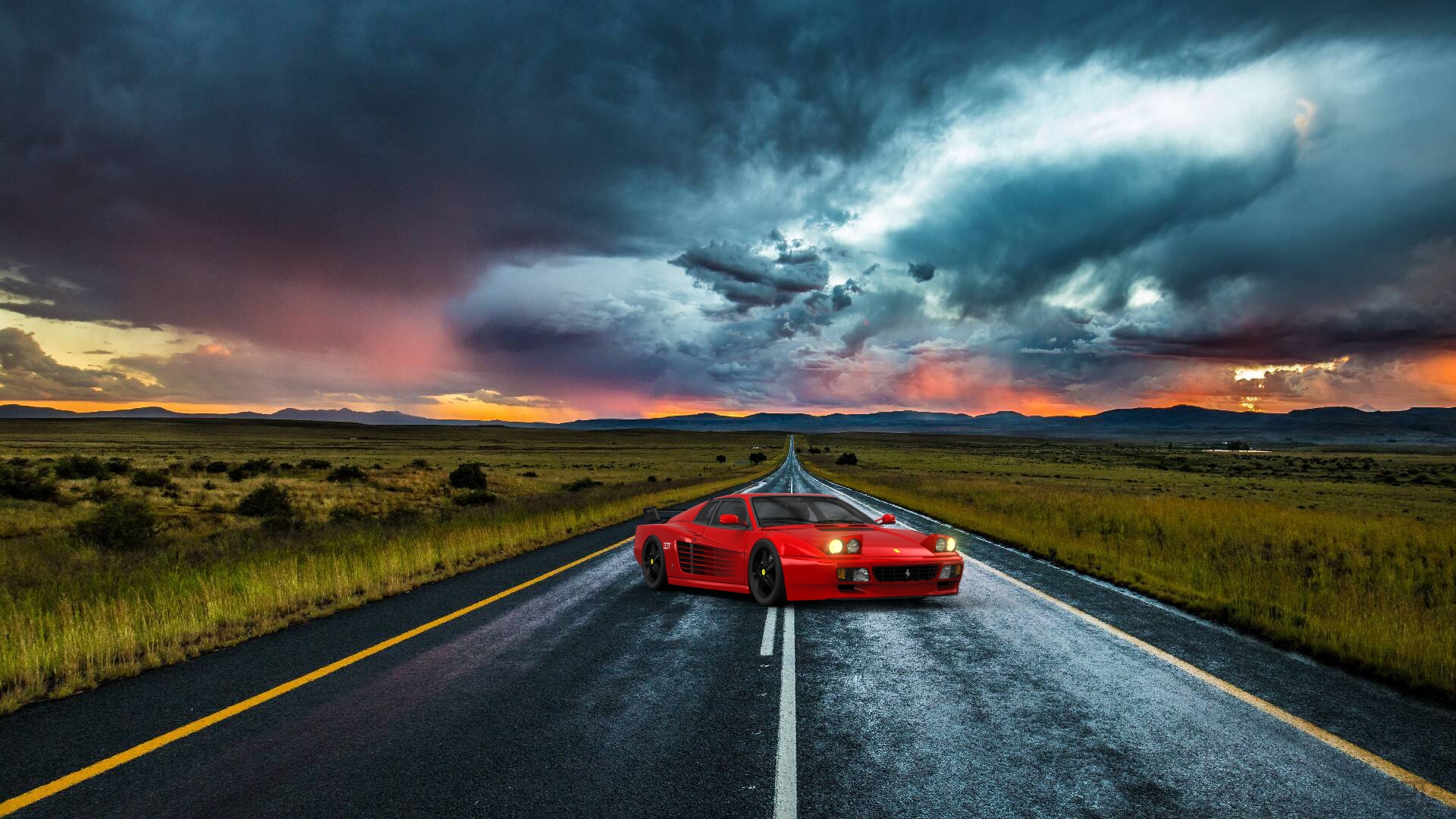 Ferrari 512 TR Coupe 1991