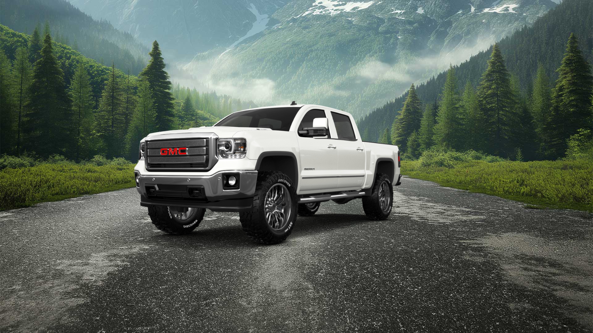 GMC Sierra 4 Door pickup truck 2014