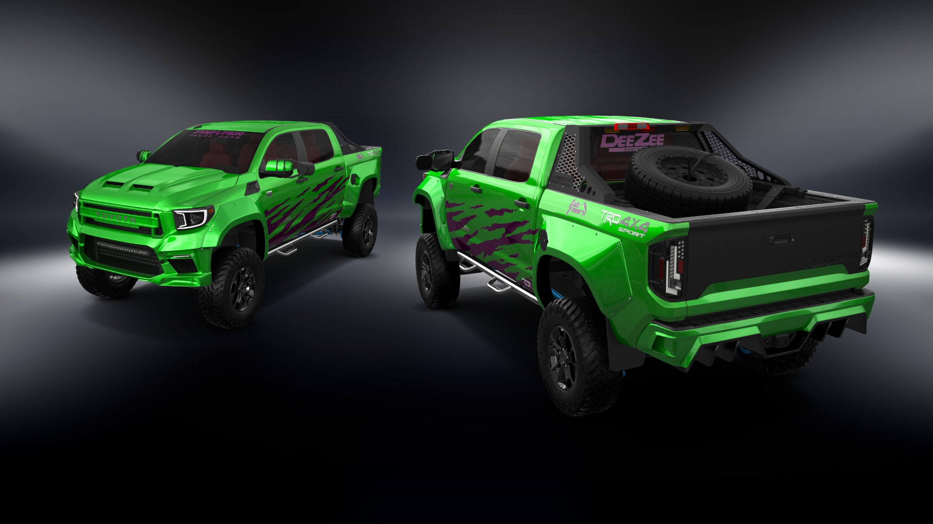 Toyota Tundra 4 Door pickup truck 2018 tuning