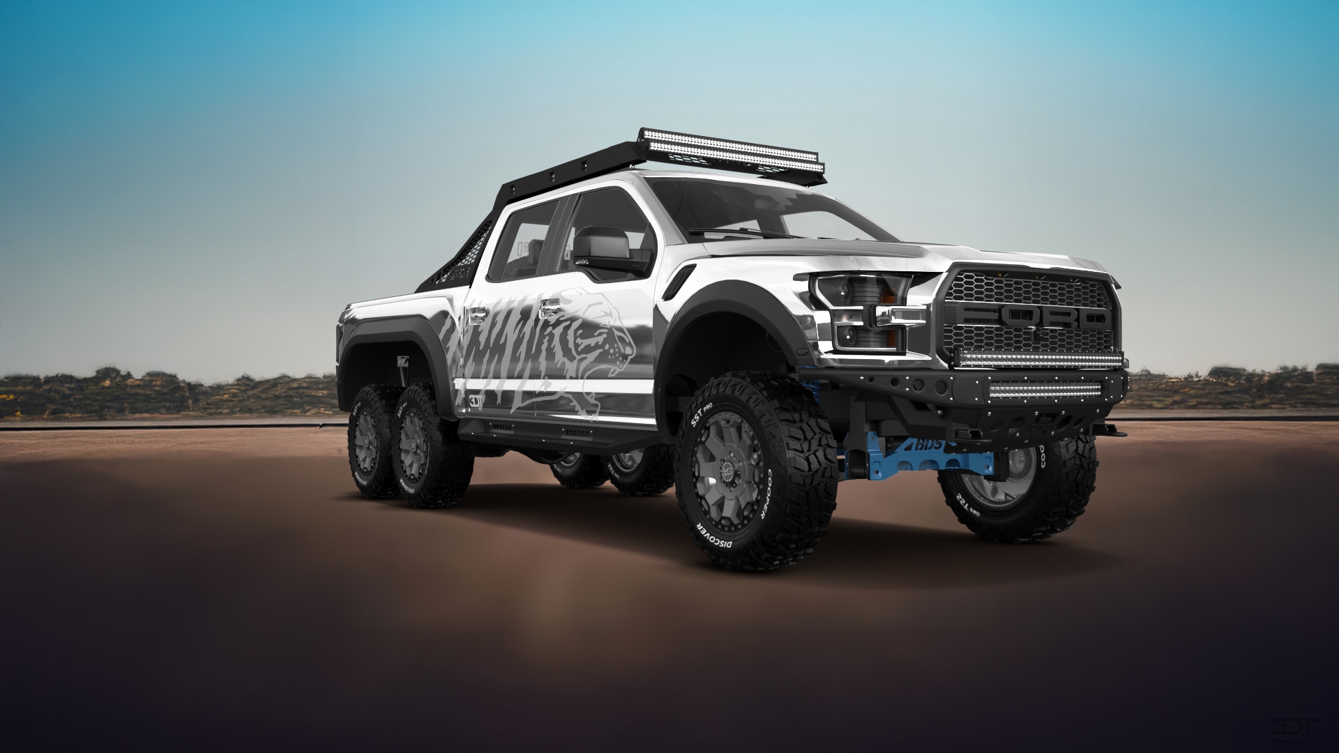 Ford Hennessey VelociRaptor 6x6 Truck 2017 tuning