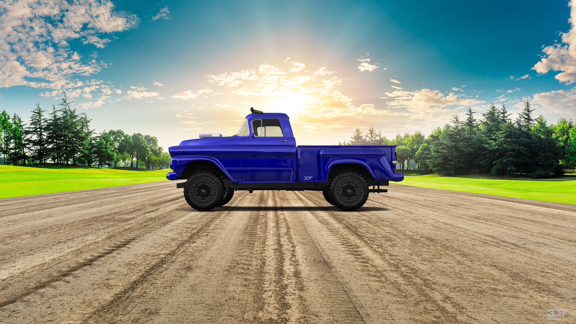 Chevrolet Apache Stepside 2 Door pickup truck 1959