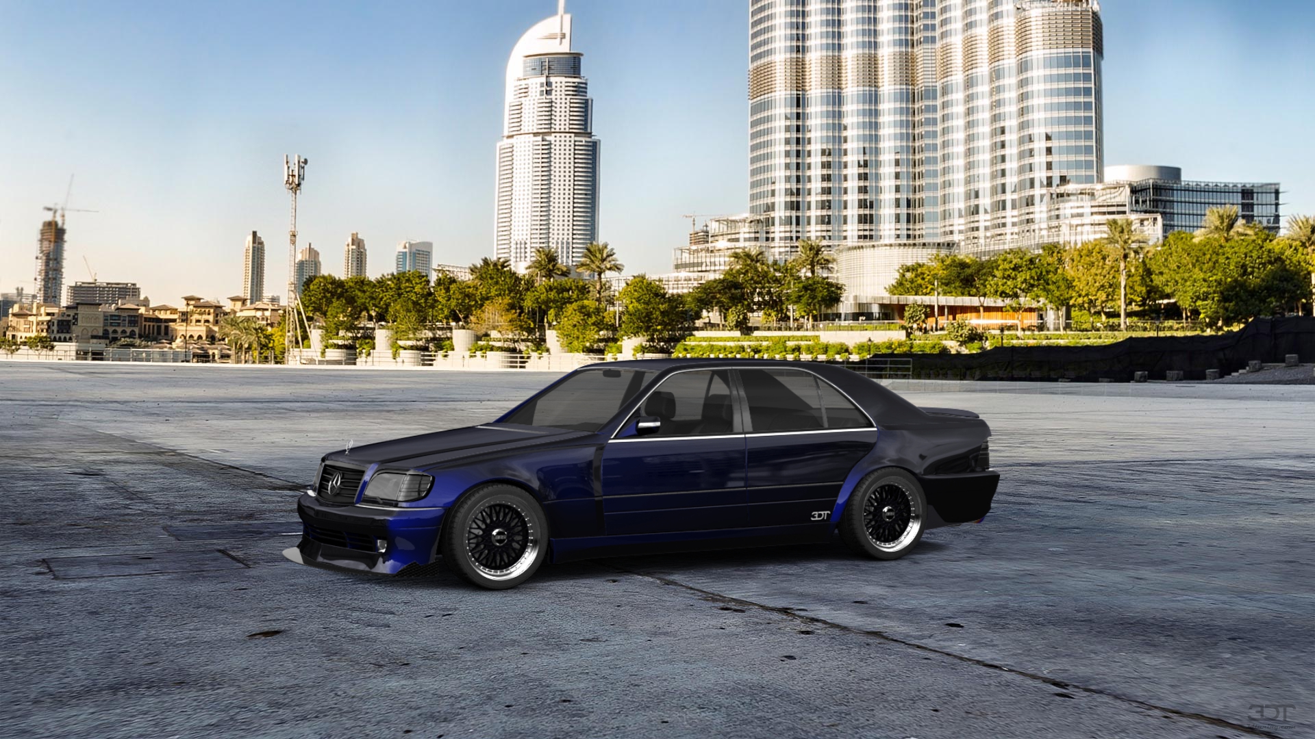 Mercedes S Class Sedan 1992 tuning