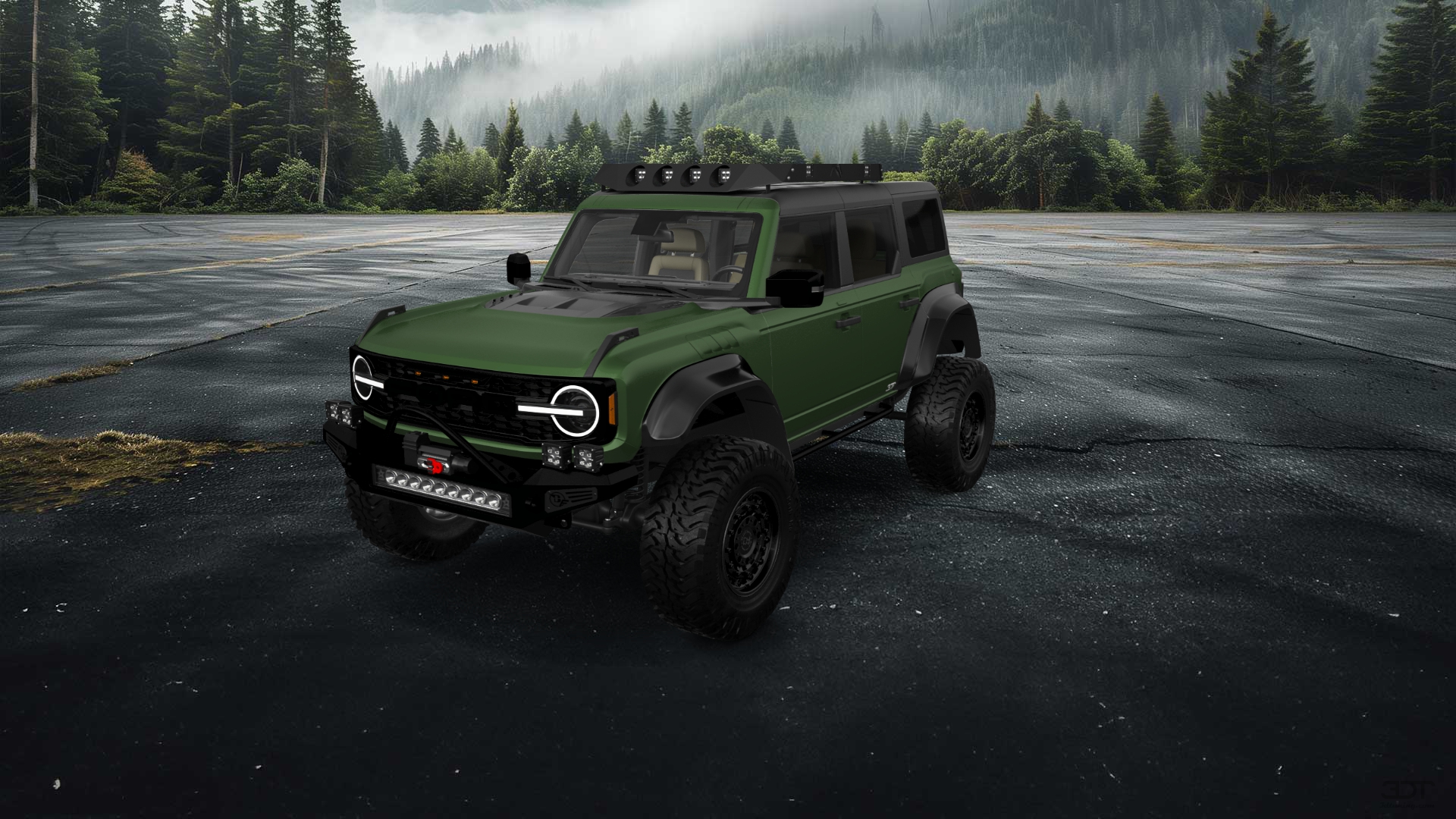 Ford Bronco Raptor 4 Door pickup truck 2022 tuning