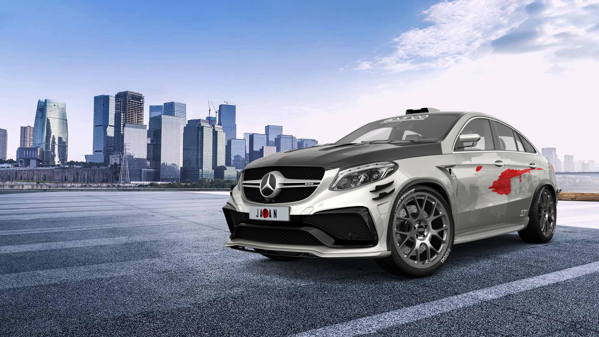 Mercedes GLE Coupe SUV 2016 tuning