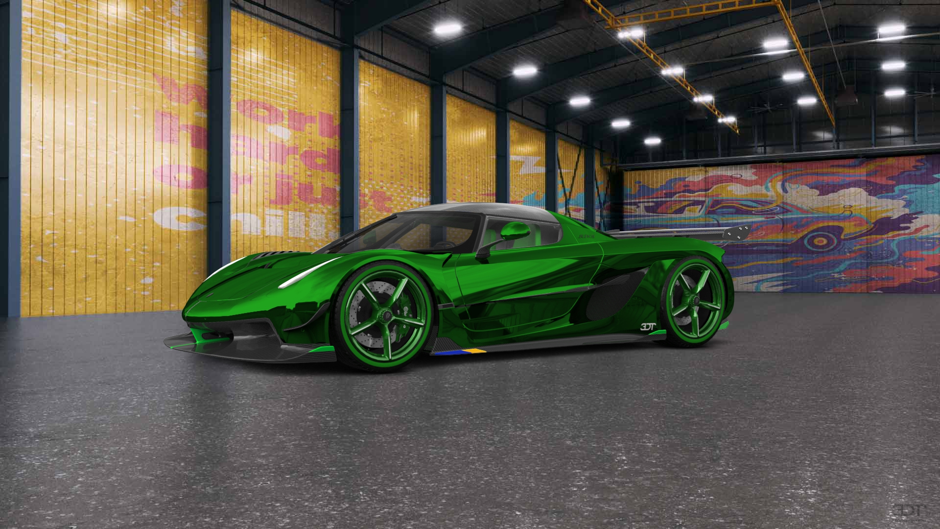 Koenigsegg Jesko 2 door targa top 2020