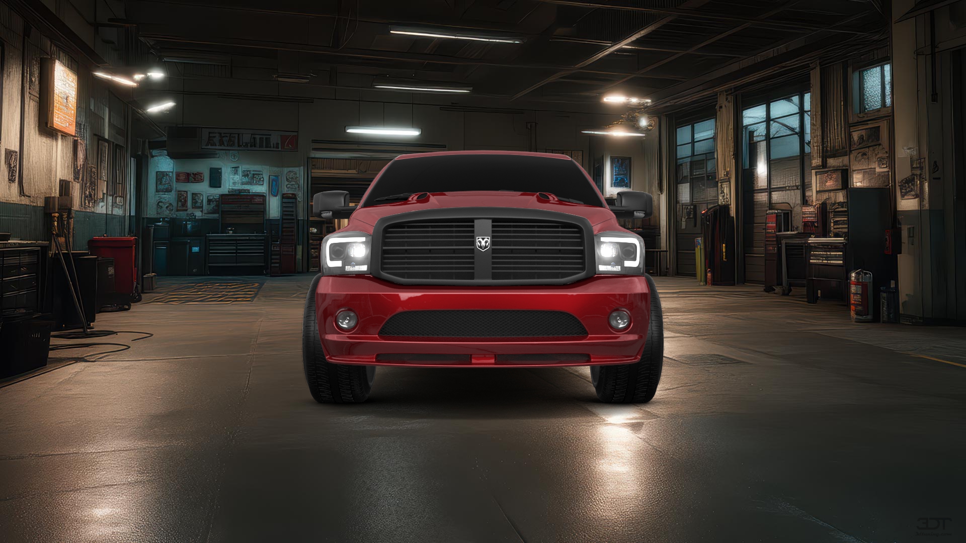 Dodge Ram 1500 Quad-Cab 4 Door pickup truck 2006 tuning