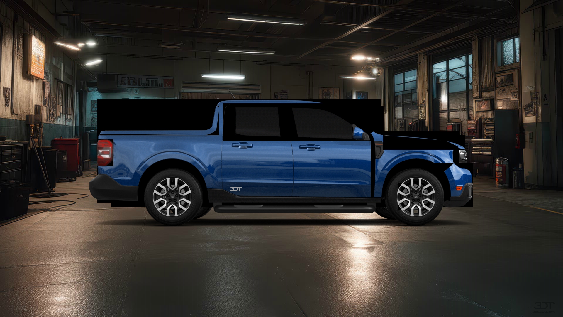 Ford Maverick 4 Door pickup truck 2022 tuning