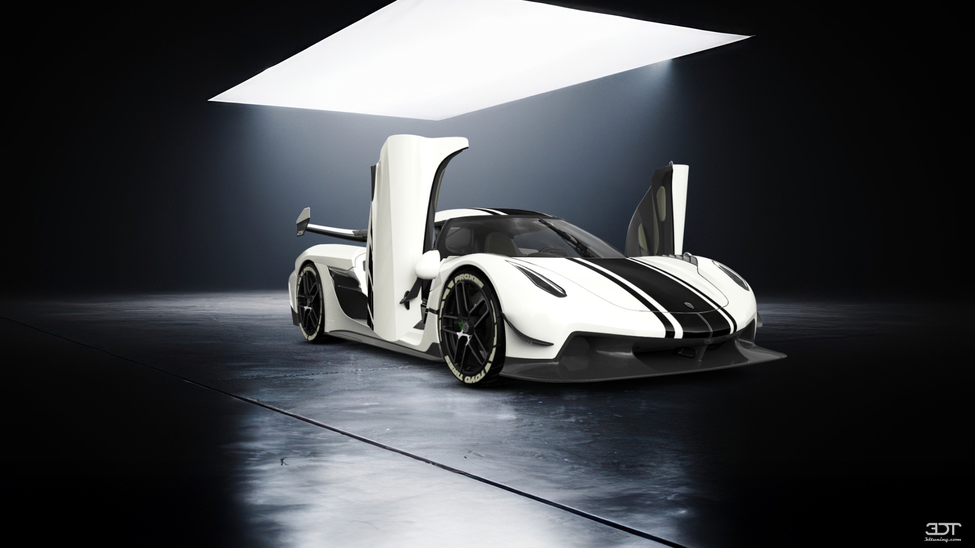 Koenigsegg Jesko 2 door targa top 2020 tuning