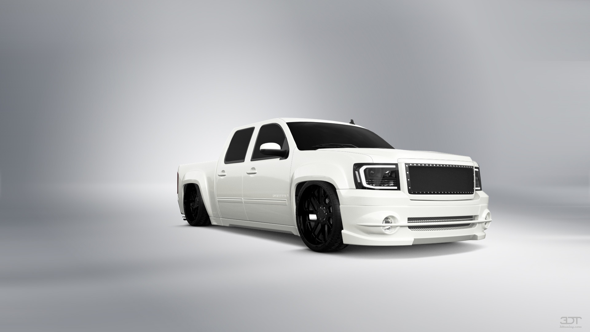 GMC Sierra 1500 Crew Cab 5.8 ft box 4 Door pickup truck 2007 tuning