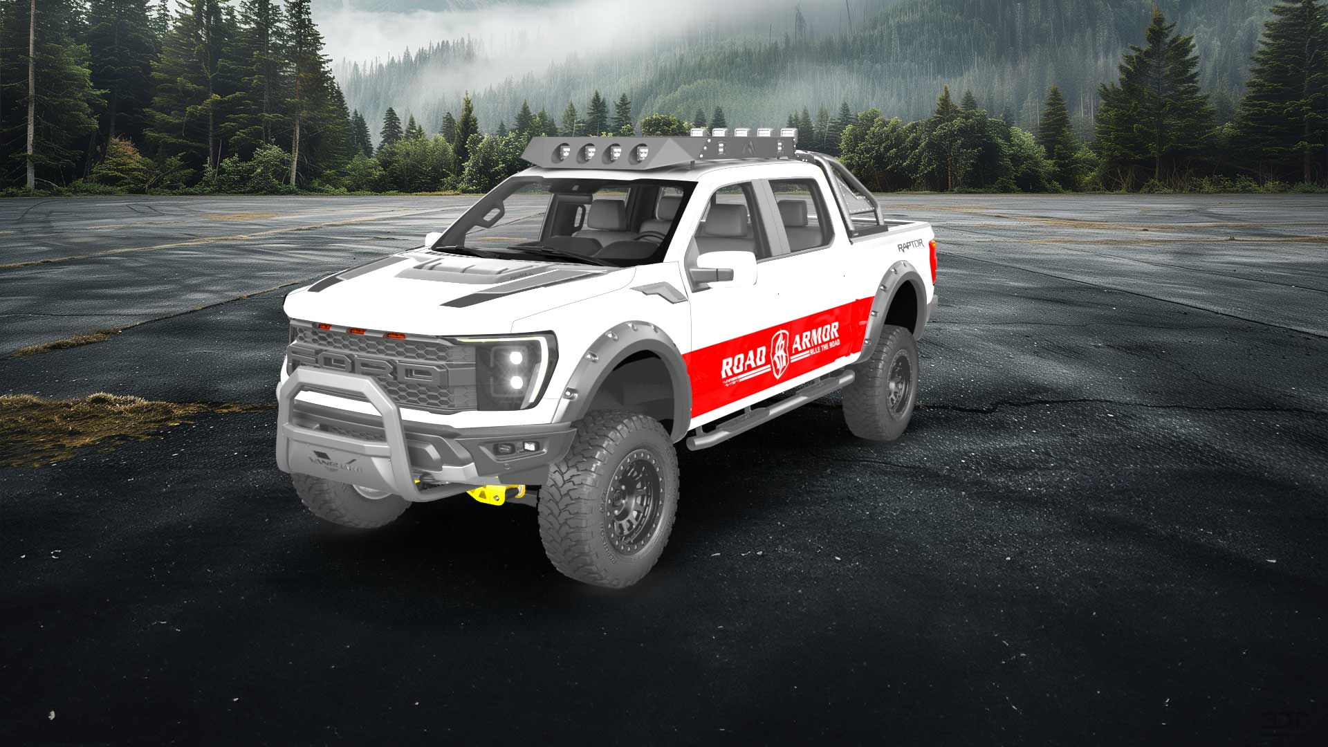 Ford F-150 Raptor 4 Door pickup truck 2021