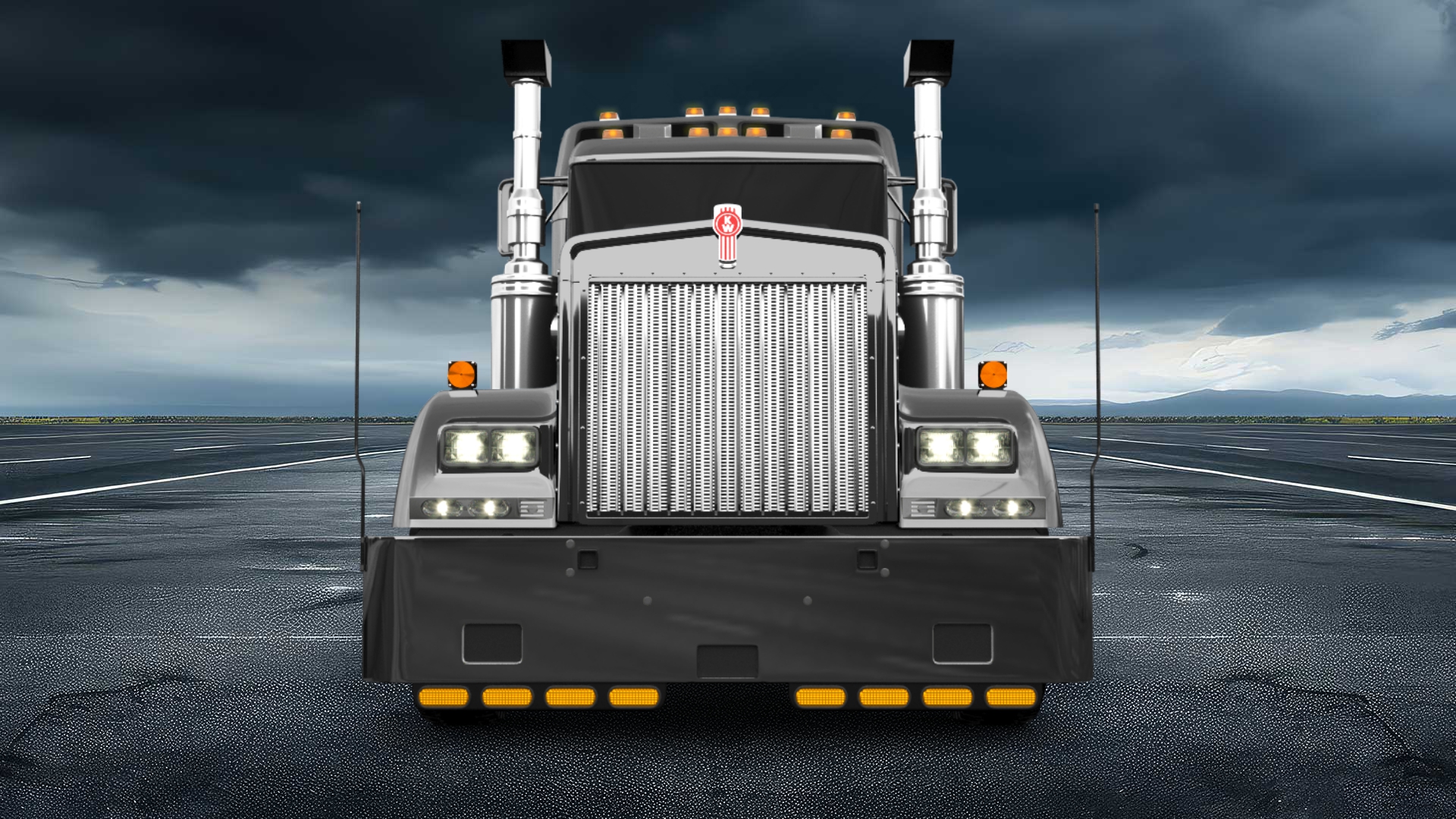 Kenworth W900 Sleeper Cab Truck 2015