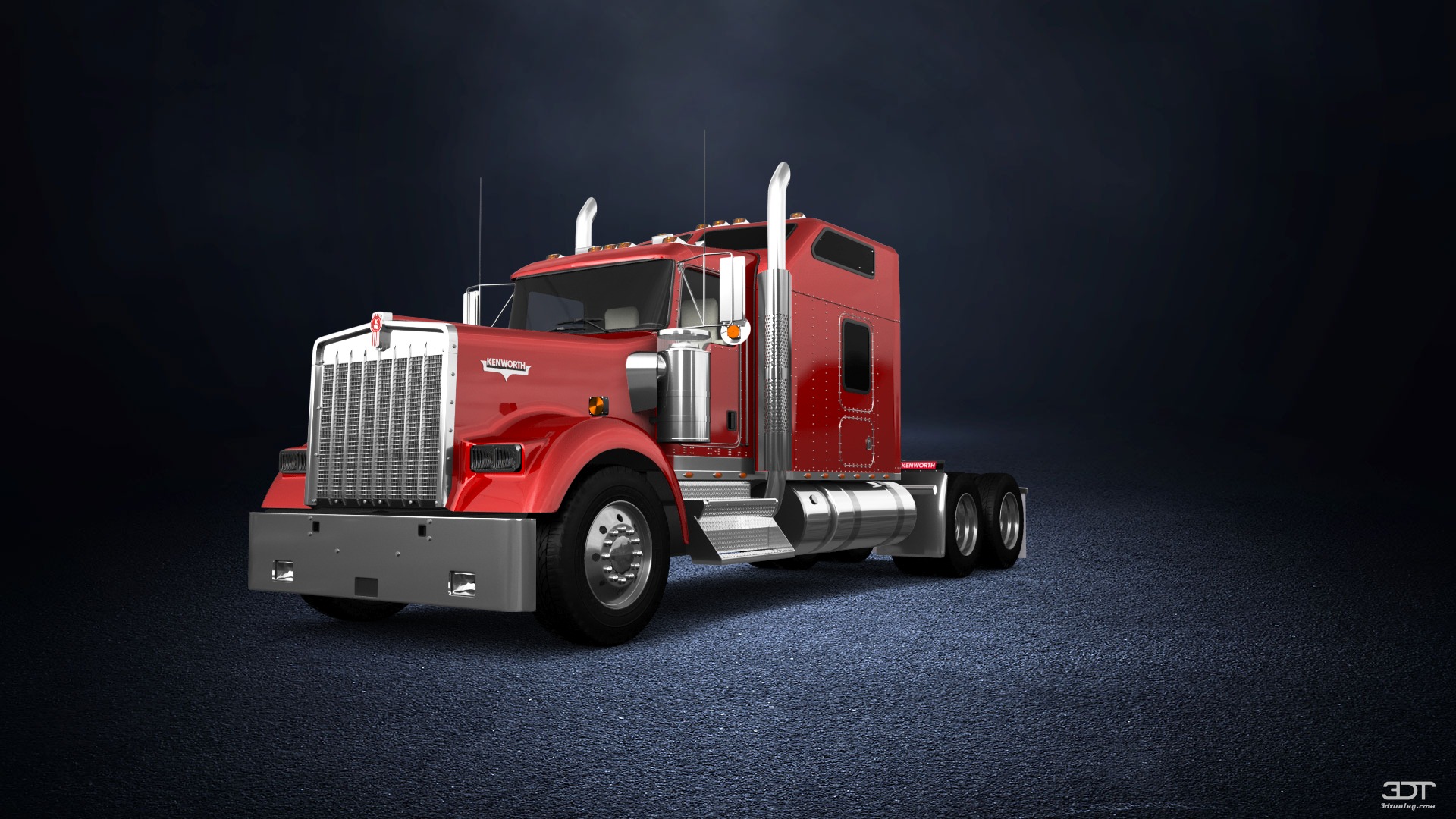 Kenworth W900 Sleeper Cab Truck 2015