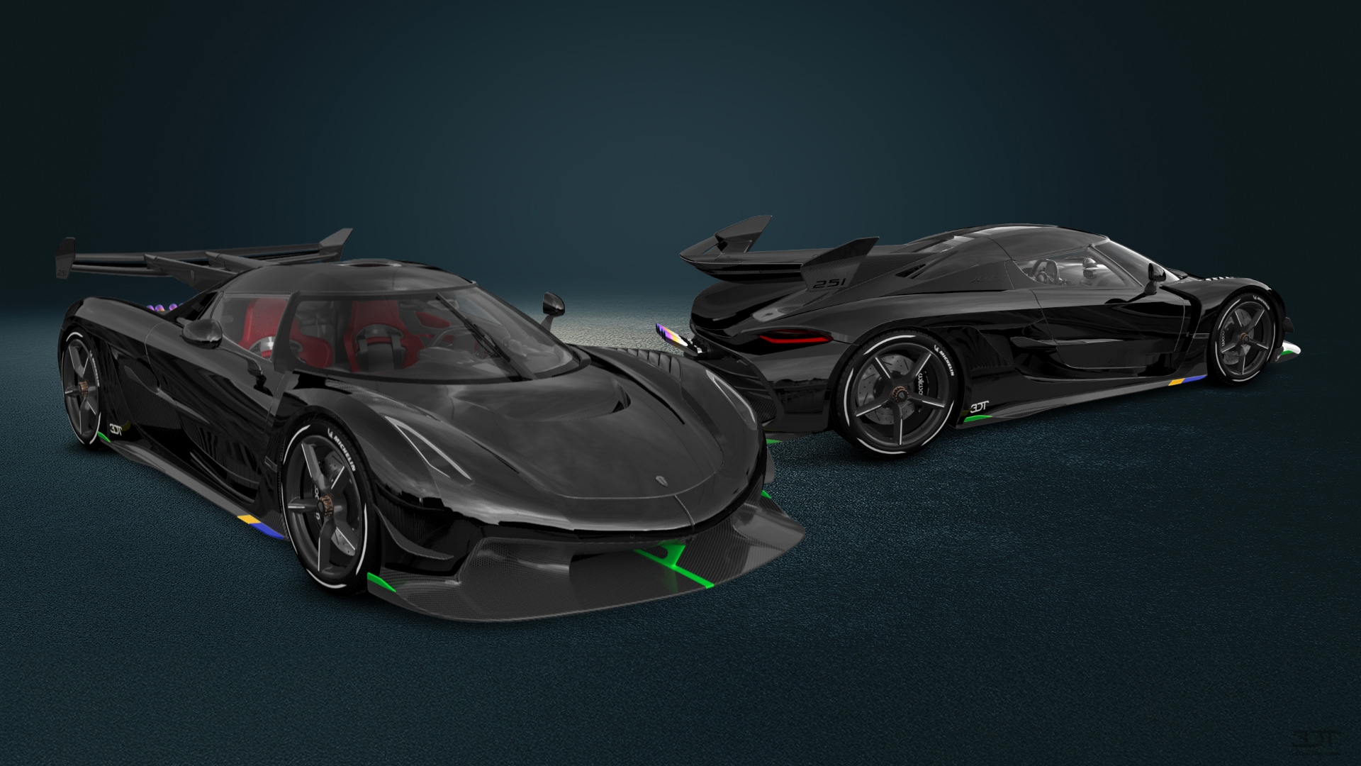 Koenigsegg Jesko 2 door targa top 2020