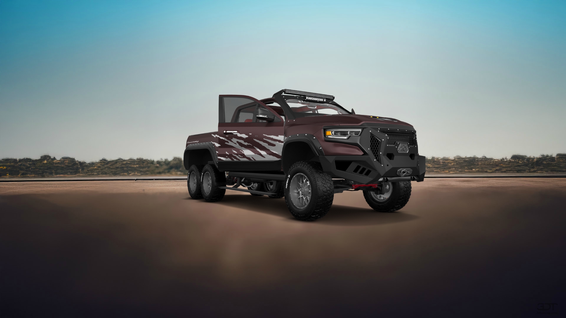 Dodge Ram Hennessey Mammoth 6X6 Truck 2021 tuning