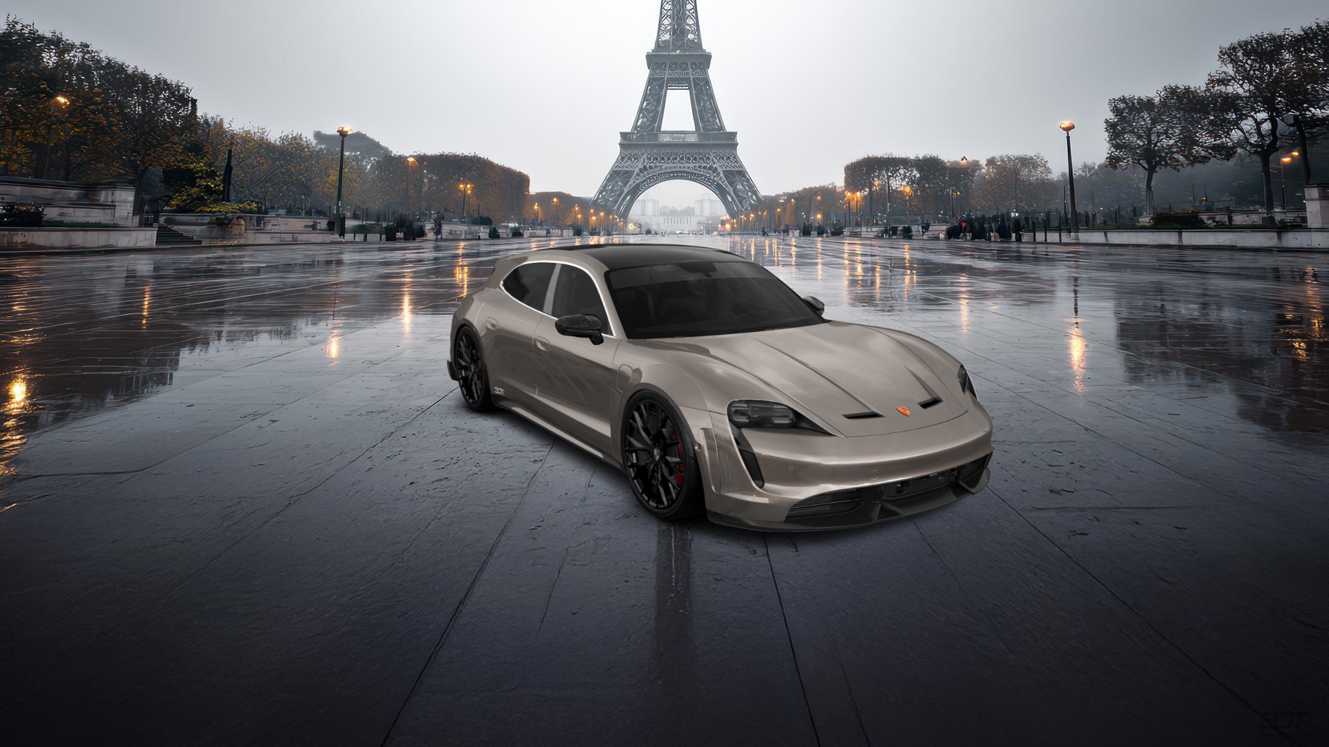 Porsche Taycan Sport Turismo Shooting Brake 2019 tuning
