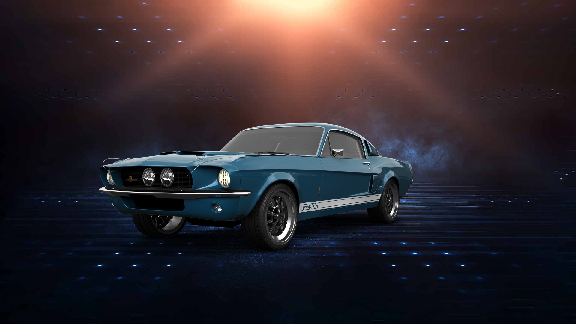 Mustang GT500 2 Door Coupe 1968