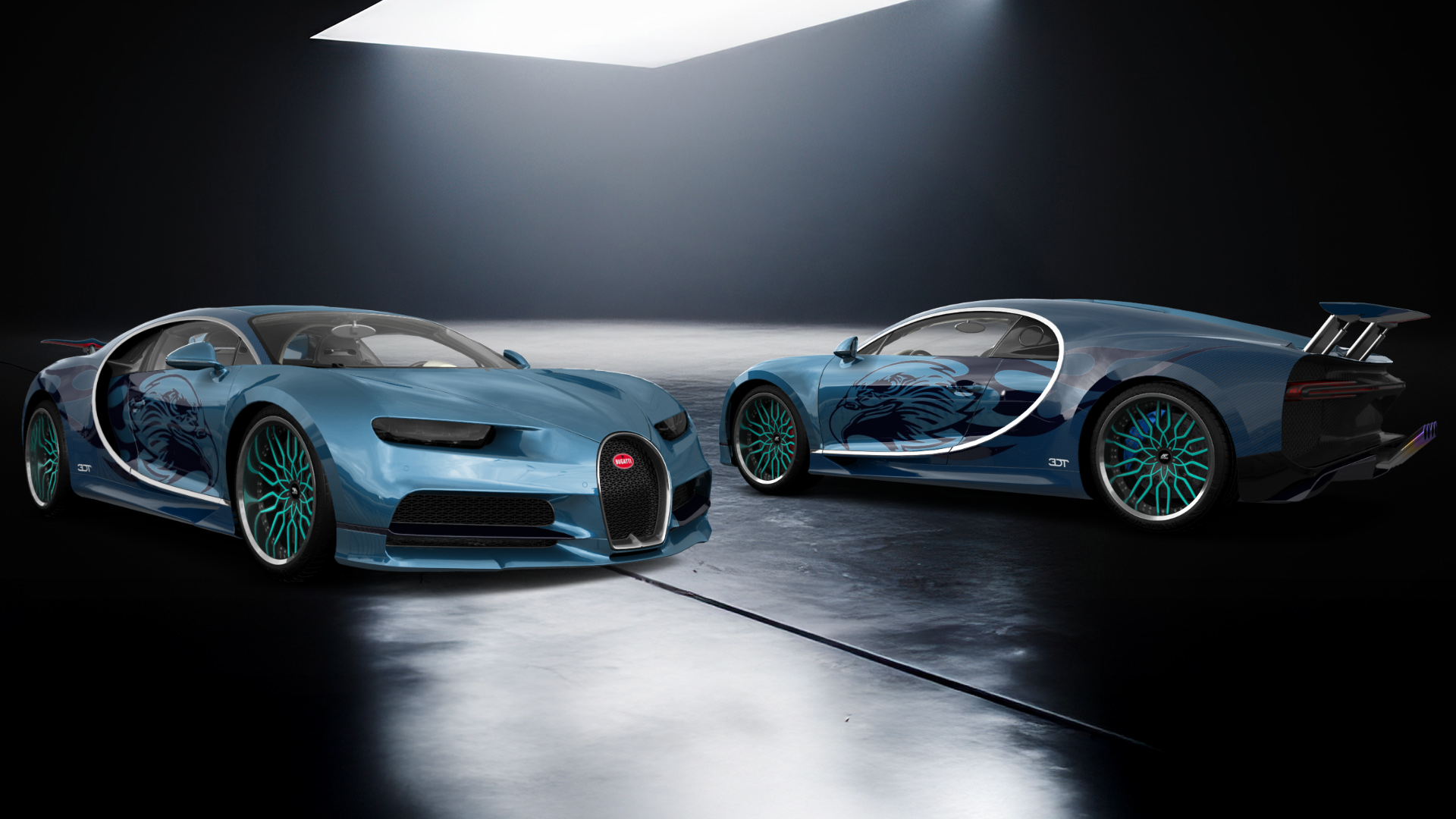Bugatti Chiron 2 Door Coupe 2016 tuning