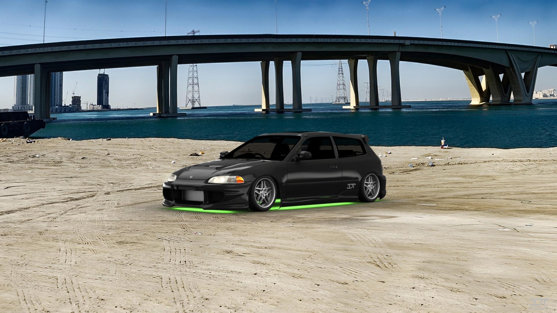 Honda Civic 3 Door Hatchback 1992 tuning