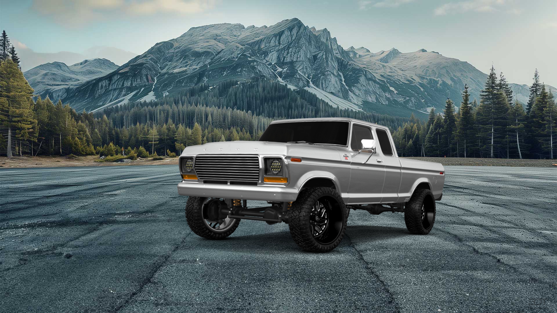 Ford F-150 SuperCab 2 Door pickup truck 1978 tuning