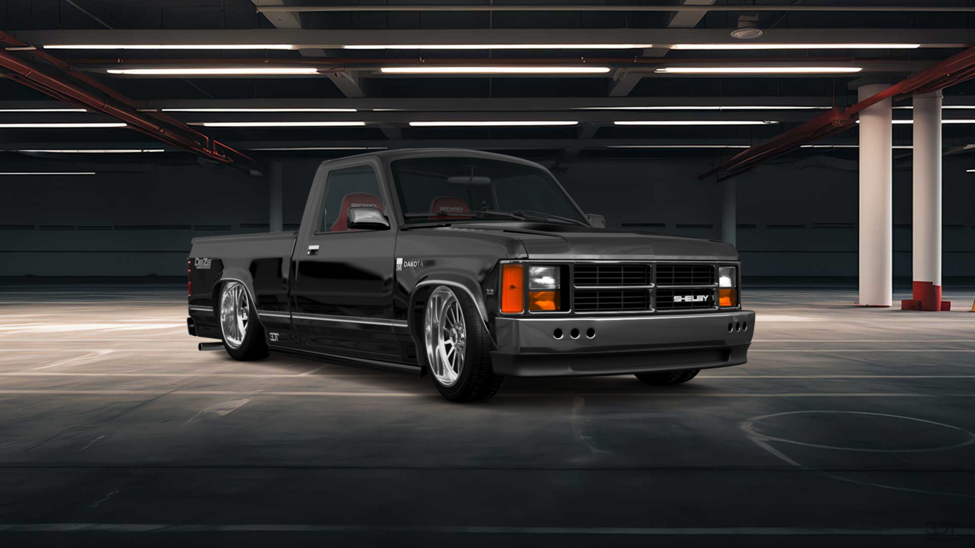 Dodge Dakota Regular Cab 2 Door pickup truck 1987 tuning