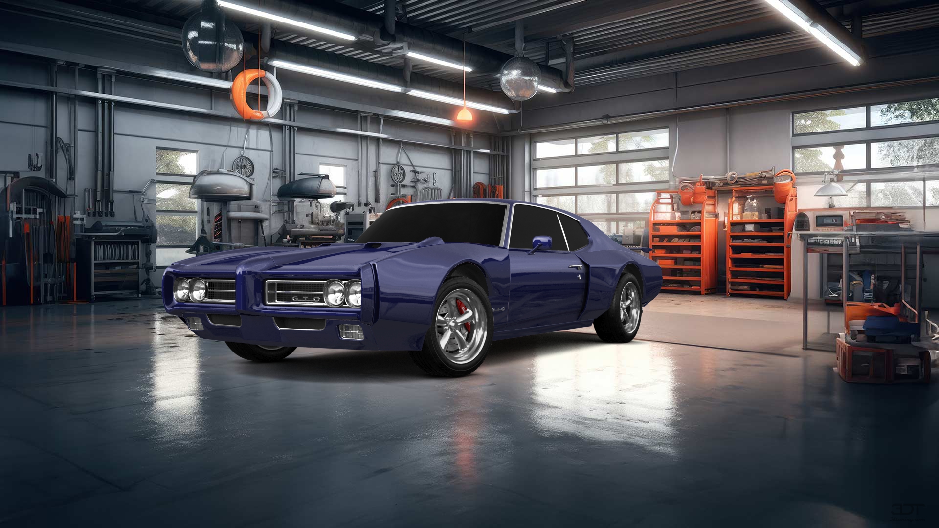 Pontiac GTO 2 Door Coupe 1969 tuning