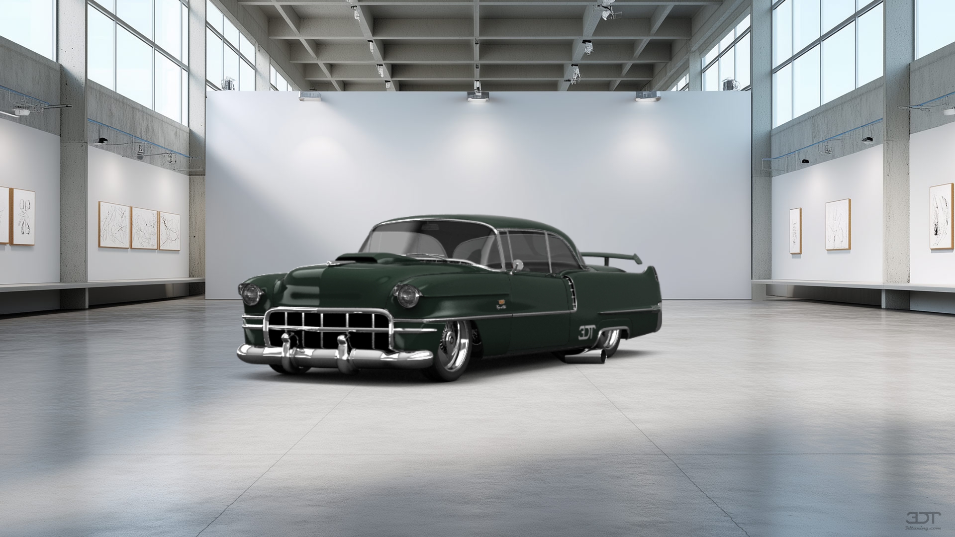 Cadillac De Ville Coupe 1956 tuning