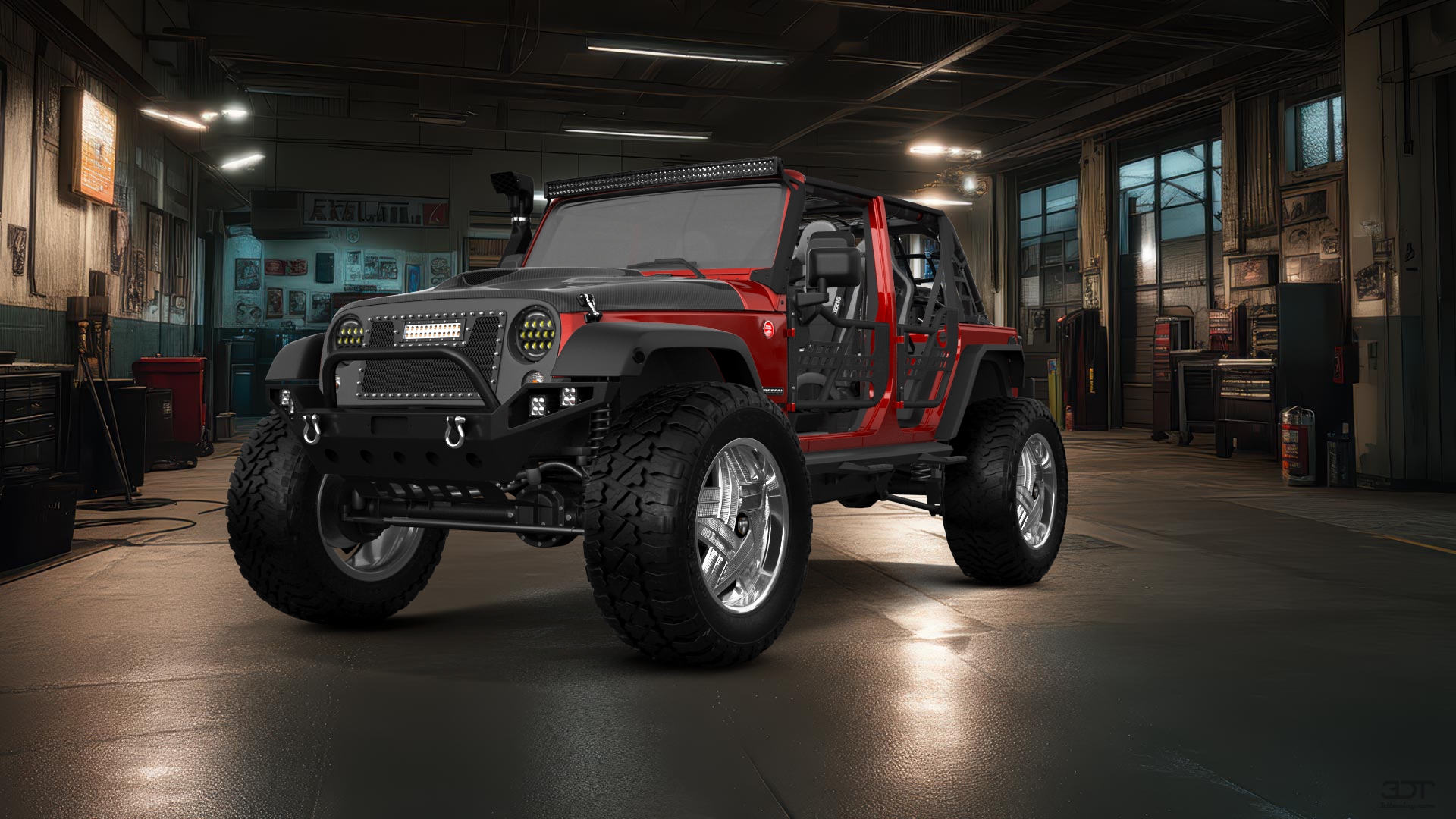 Jeep Wrangler Unlimited JK Rubicon Recon 4 Door SUV 2017 tuning