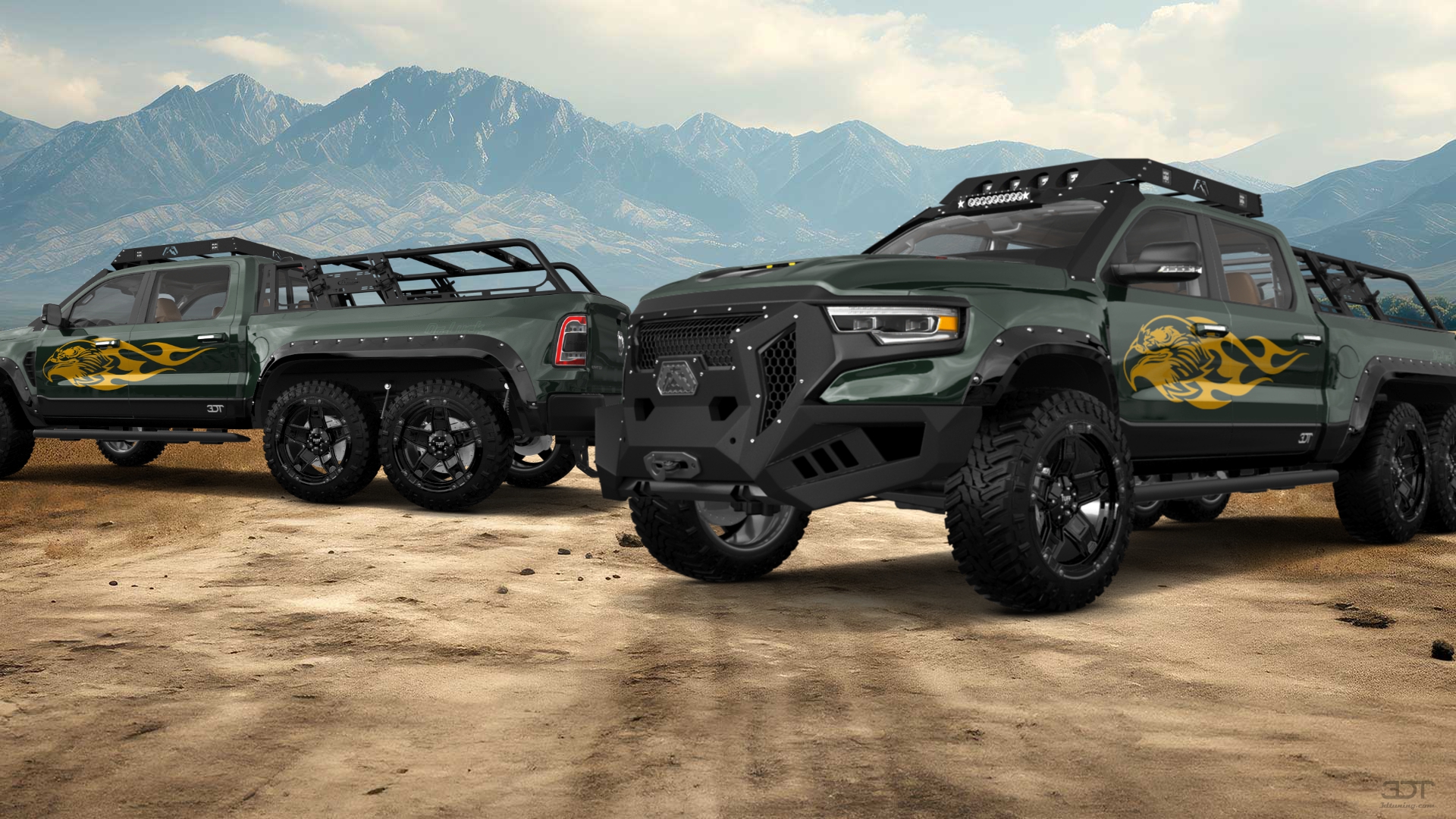 Dodge Ram Hennessey Mammoth 6X6 Truck 2021 tuning