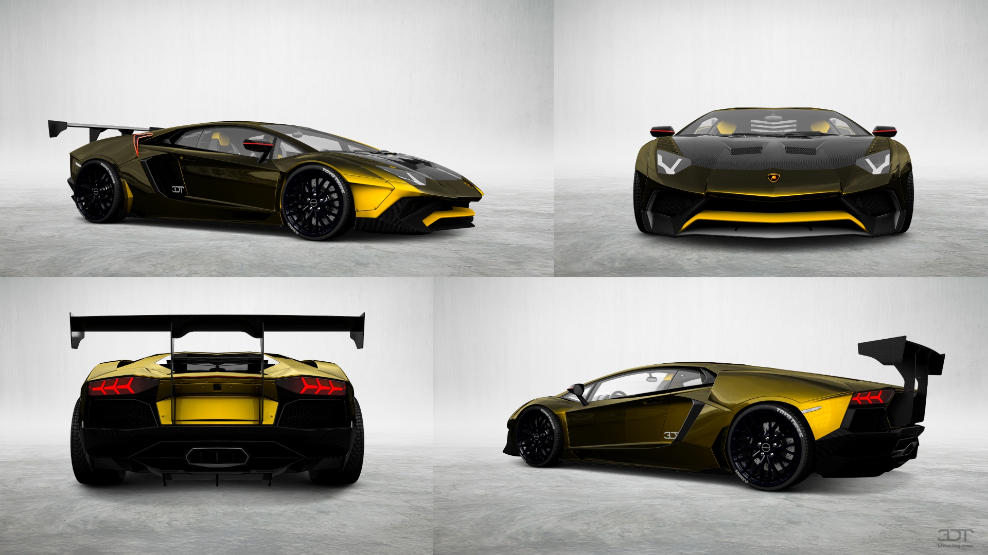 Lamborghini Aventador 2 Door Coupe 2012 tuning