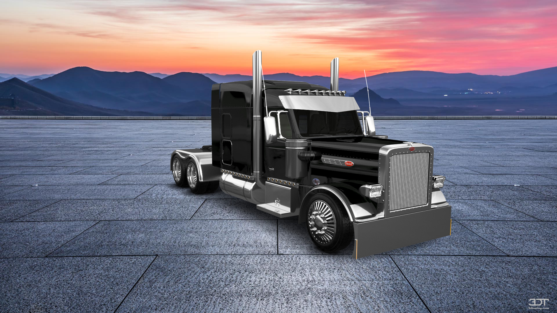 Peterbilt 589 Sleeper Cab Truck 2024 tuning