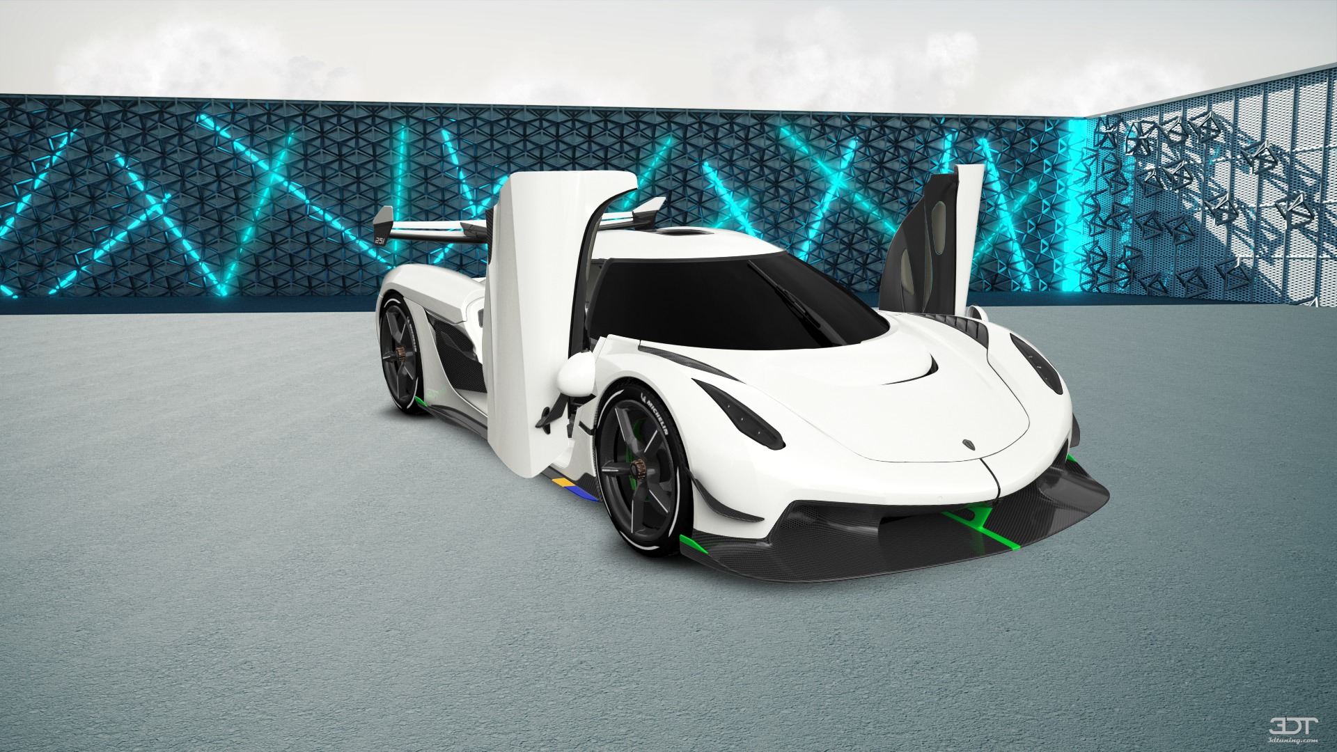 Koenigsegg Jesko 2 door targa top 2020