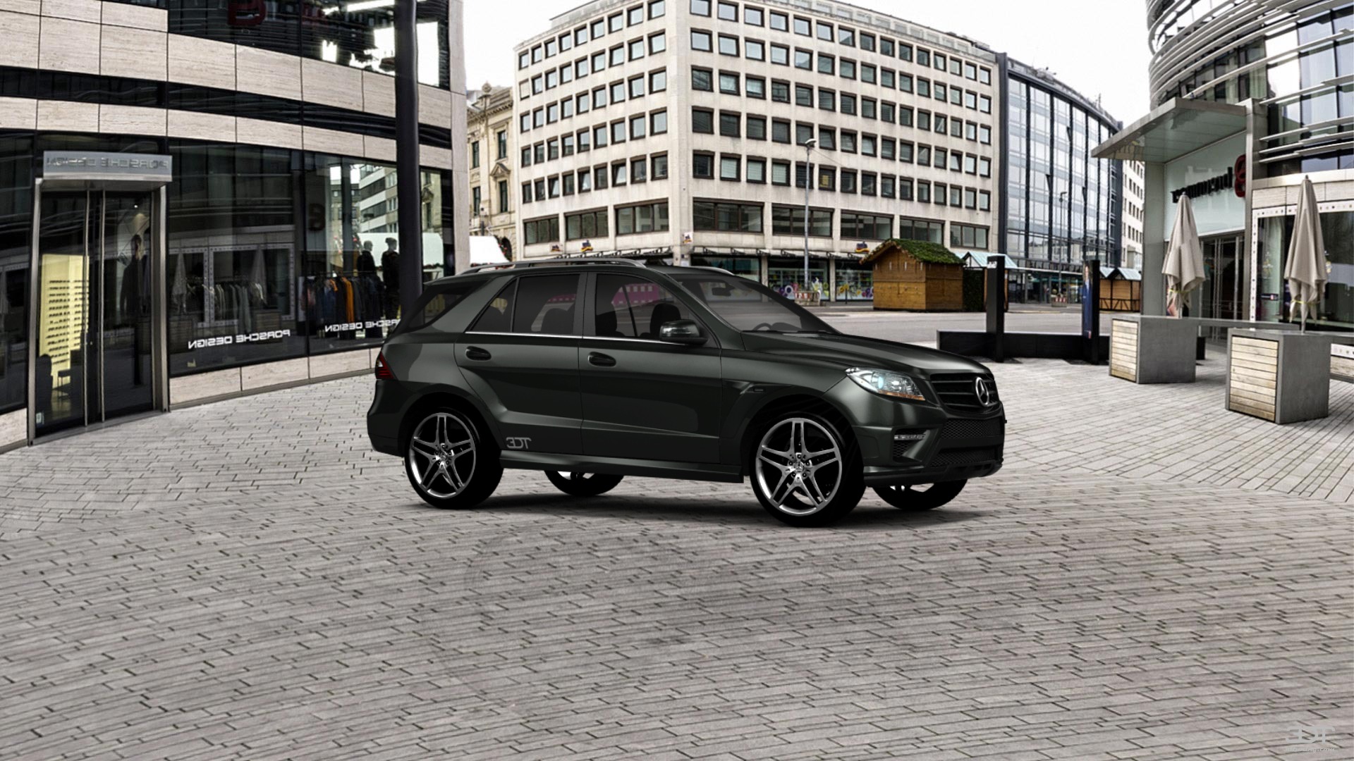 Mercedes ML class SUV 2011 tuning