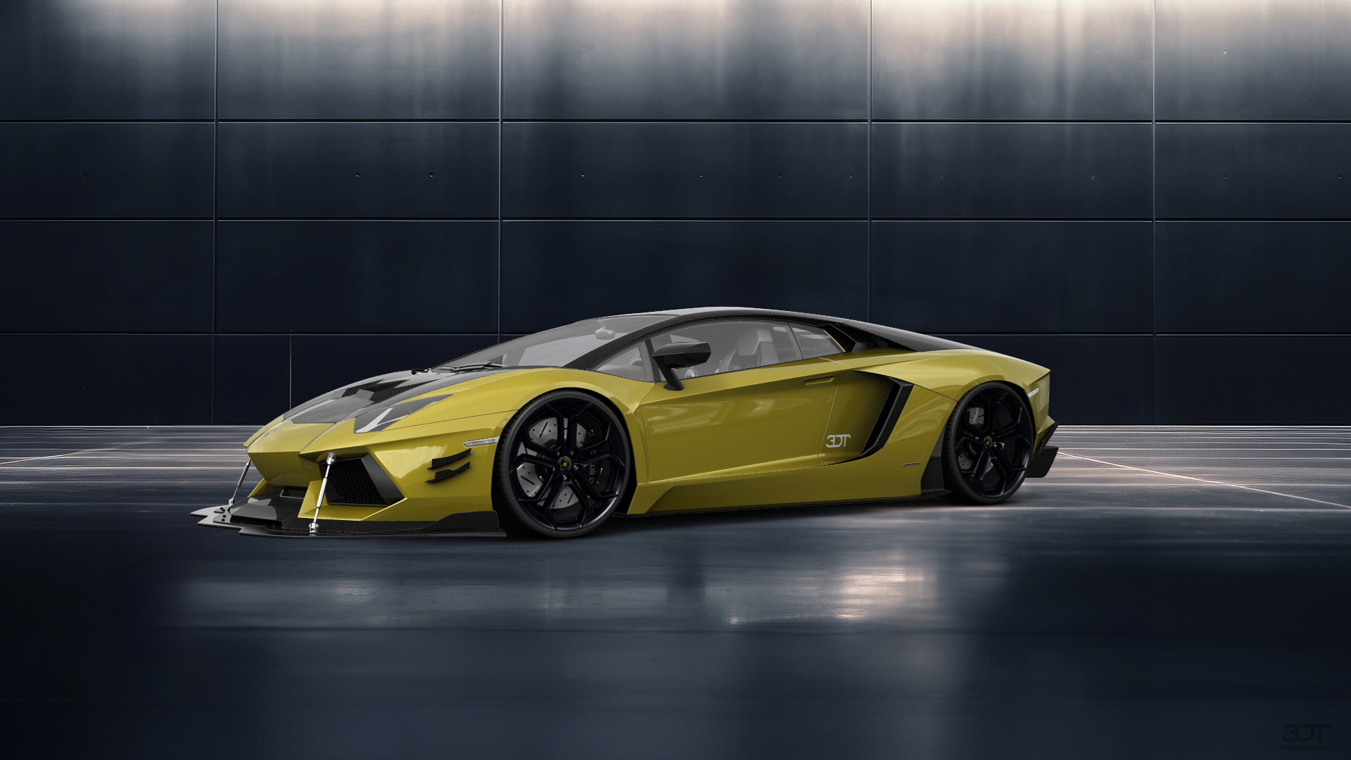 Lamborghini Aventador 2 Door Coupe 2012 tuning