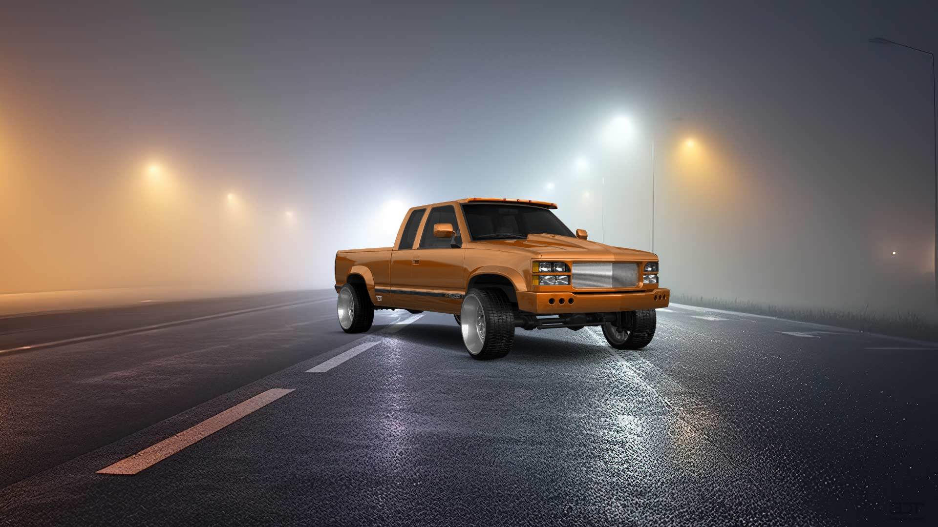 Chevrolet K2500 Extended Cab Pickup 1989