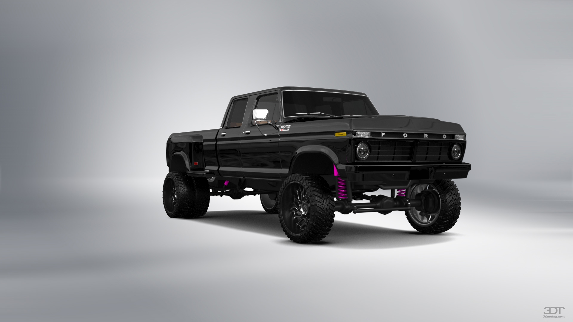 Ford F-350 Dually 4 Door pickup truck 1973