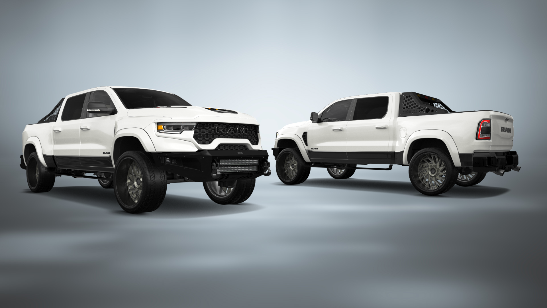Dodge Ram 1500 TRX 4 Door pickup truck 2021 tuning