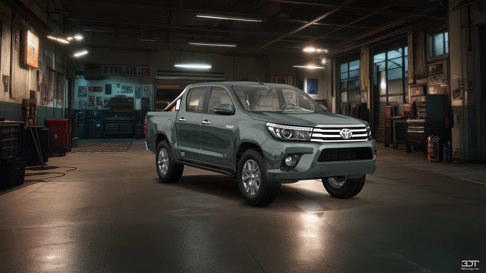 Toyota Hilux Double Cab 4 Door pickup truck 2015 tuning