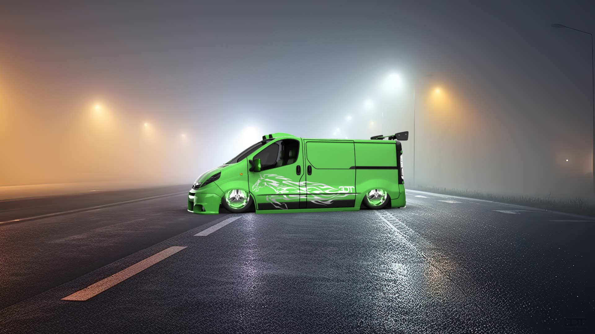 Opel Vivaro Van 2001 tuning