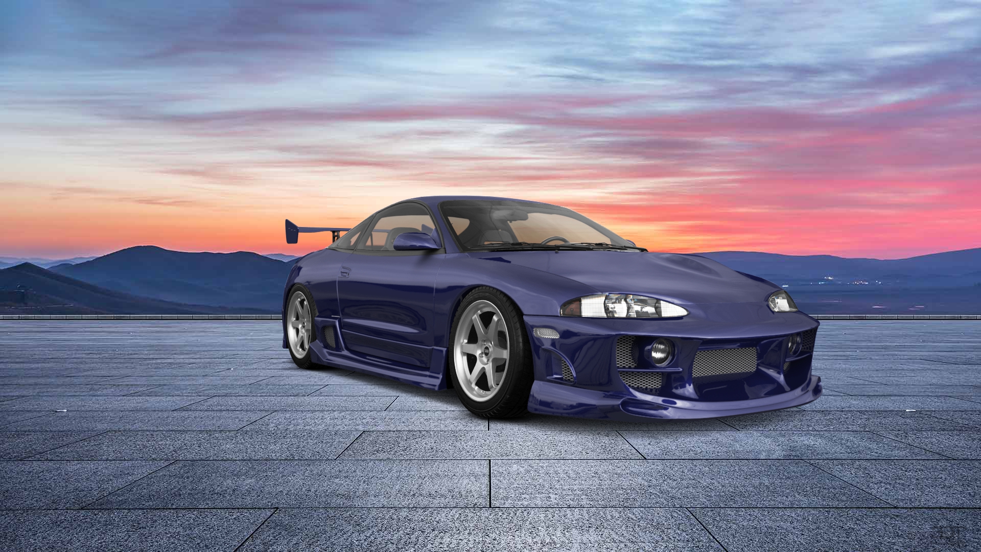 Mitsubishi Eclipse GSX Coupe 1995 tuning