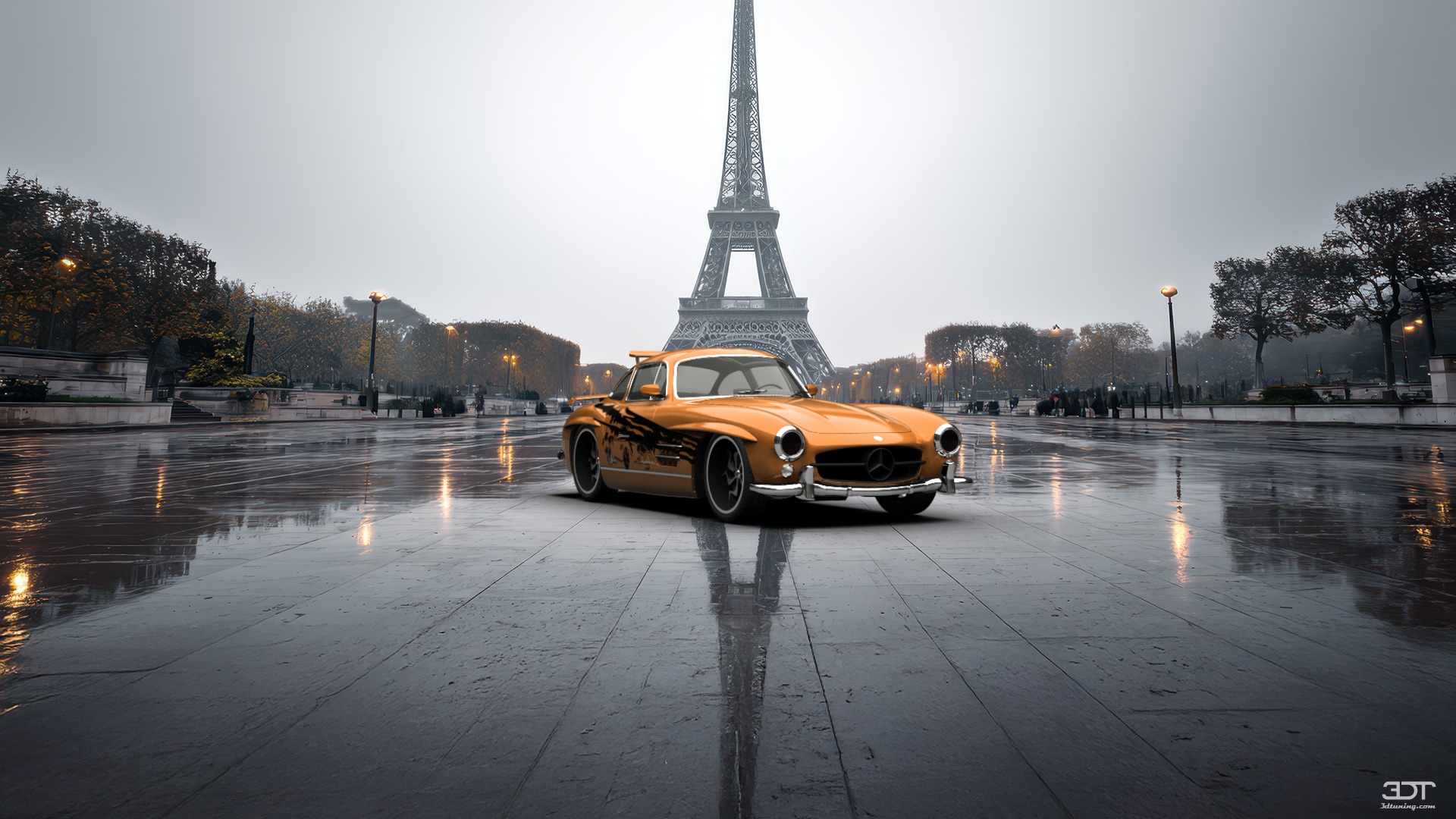 Mercedes 300SL Convertible 1954 tuning