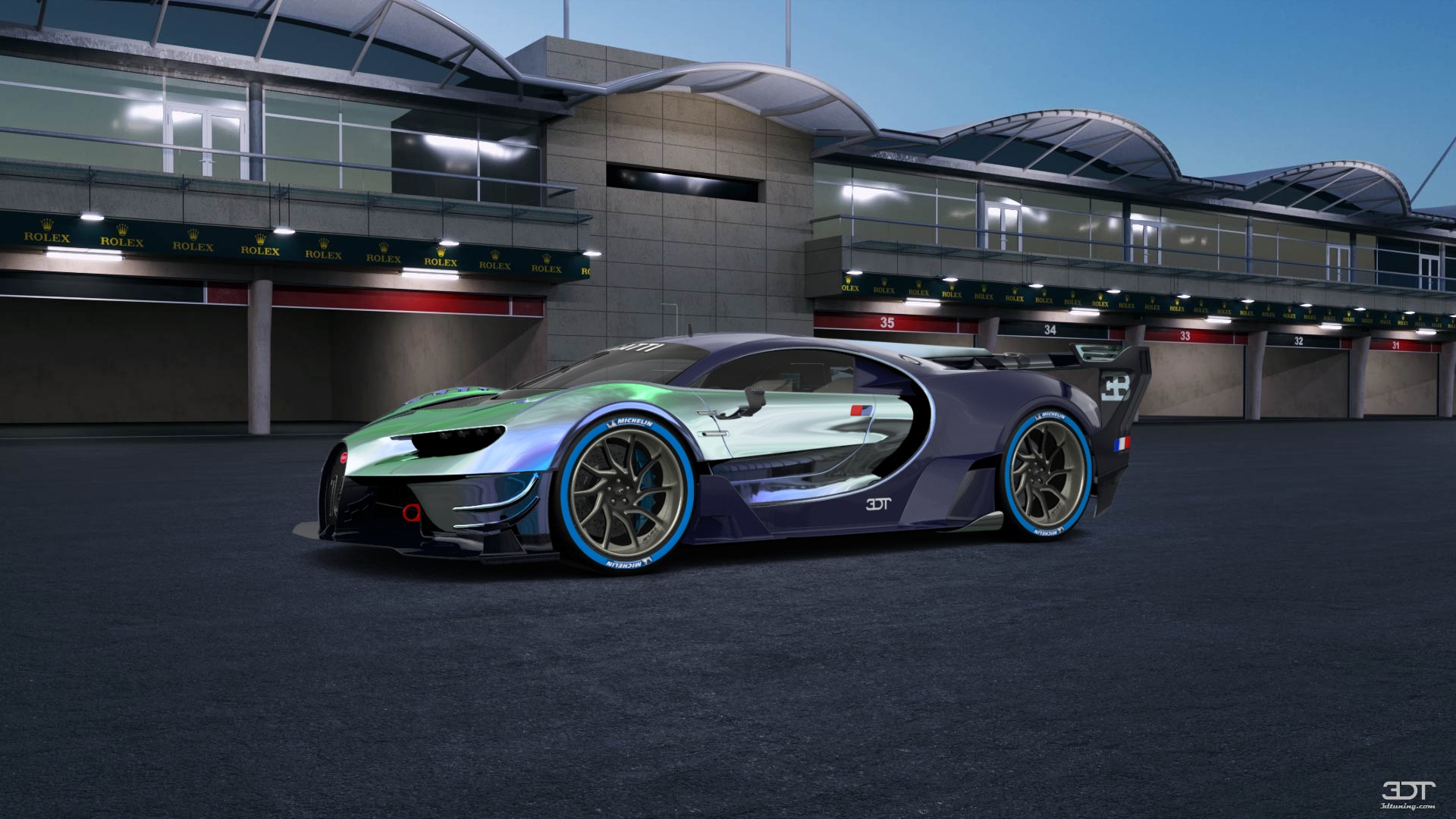 Bugatti Vision GT Supercar 2015